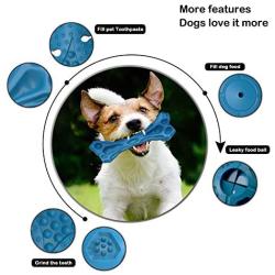 LAIKA Dog chew Toy 3 pcs with Three Flavors of Non-Toxic Natural Rubber, Clean Teeth, Avoid Boredom and Keep The Dog Active Suitable for All Types of Dogs