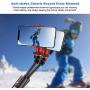 Miracase Gimbal Stabilizer for Smartphone,Auto Balance, Reduce Shaking,1-Axis Handheld Pan-tilt Tripod with Built-in Bluetooth Remote for iPhone 11/11 Pro/X/Xr/6s,Samsung S10+/S10/S9/S8