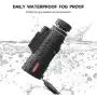 UNEGROUP Monocular Telescope, 50X60 High Power BAK4 Prism Low Night Vision Scope, Waterproof HD Telescope with Smartphone Adapter & Tripod & Remote Shutter for Bird Watching Hunting Best Gifts for Men UNEGROUP Monocular Telescope, 50X60 High Power BAK4 Prism Low Night Vision Scope, Waterproof HD Telescope with Smartphone Adapter & Tripod & Remote Shutter for Bird Watching Hunting Best Gifts for Men