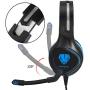 BASEIN Gaming Headset, Noice Cancelling Headphones with Microphones Over Ear Gaming Headset for PS4, Tablet, PC, Laptop, Mobile Phone,Compatible with Nintendo Switch, Xbox One