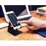 Cell Phone Stand, Lamicall Phone Stand: Cradle, Dock, Holder Compatible with iPhone 11 Pro Xs Max XR X 8 7 6 Plus and Other Android Smartphone Charging, Desk Office Accessories - Black Cell Phone Stand, Lamicall Phone Stand: Cradle, Dock, Holder Compatible with iPhone 11 Pro Xs Max XR X 8 7 6 Plus and Other Android Smartphone Charging, Desk Office Accessories - Black
