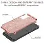 BENTOBEN Galaxy S20 Case 5G 6.2", Shockproof Glitter Sparkle Bling Dual Layer Shiny Faux Leather Hard PC Soft Bumper Slim Protective Phone Cover for Samsung Galaxy S20/ Galaxy S20 5G (2020), Rose Gold BENTOBEN Galaxy S20 Case 5G 6.2", Shockproof Glitter Sparkle Bling Dual Layer Shiny Faux Leather Hard PC Soft Bumper Slim Protective Phone Cover for Samsung Galaxy S20/ Galaxy S20 5G (2020), Rose Gold