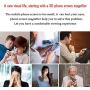 Mobile Phone Screen Magnifier Amplifier, Anzhee 2020 Newest Design 8" Curved 3D HD Anti-Blue Light Adjustable Foldable Cell Phone Screen Enlarger Compatible for iPhone Samsung & All Smart-Phone Video