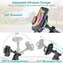 CHOETECH Wireless Car Charger, 10W/7.5W Qi Wireless Fast Charging Car Mount, USB-C Dashboard Phone Holder Compatible with iPhone SE, iPhone 11/11 Pro/11 Pro Max/XS Max, Galaxy S20/S20 Plus/Note10/S10