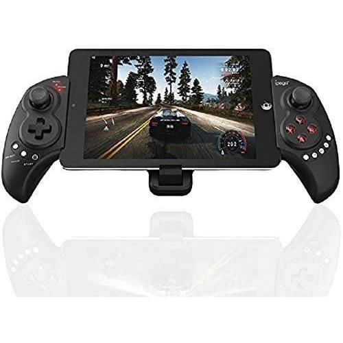 Mobile Game Controller, PowerLead PG9023S Wireless Gamepad Gaming Trigger Game Controller Compatible with 5-10" iOS/Android Phone PC Tablet - Direct Play (Renewed)
