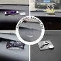 ZC GEL Universal Sticky Pads (10 Pack), Removable and Reusable Non Slip Mat Cell Phone Holder for Car Dashboard Office House Glass Mirrors Anywhere, Clear Anti Slip Pads