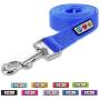Pawtitas Pet Puppy Leash Reflective Dog Leash Comfortable Handle Highly Reflective Threads Heavy Duty Dog Training Leash Available as a 6 ft Dog Leash or 4 ft Dog Leash