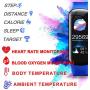 Fitness Tracker with Oxygen Monitor,Activity Tracker Watch with Body Temperature Blood Pressure Heart Rate Monitor,Smart Watch with Steps Watch, Pedometer Watch for Kids Women Men