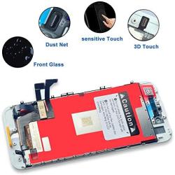 Screen Replacement for iPhone 7 Plus White 5.5" Touch Screen LCD Digitizer Display Assembly with Free Repair Tools (iPhone 7 Plus, White)