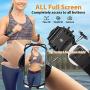 Wristband Phone Holder for iPhone XR/11/X/8 Plus/8/7/6 Plus/iPod Touch, Detachable Sports Wristband for Androids, Samsung Galaxy, all 4-6.5Phones, 360°Rotatable with Key Holder