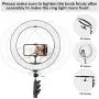 Ring Light, 14" Led Ring Light with Stand, Phone Holder, Remote, 5500K Dimmable Ringlight for YouTube/Video/TikTok/Photography/Vlogger/Streaming Compatible for iPhone Android Phone and Camera Ring Light, 14" Led Ring Light with Stand, Phone Holder, Remote, 5500K Dimmable Ringlight for YouTube/Video/TikTok/Photography/Vlogger/Streaming Compatible for iPhone Android Phone and Camera