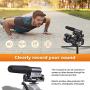 Zeadio Photography Interview Stereo Microphone, with Windproof Cotton for Canon Nikon Pentax Panasonic Sony Samsung Olympus DV Digital SLR Camera Camcorder