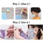 EFIXTK 100 Yards 1/8 Inch (3mm) White Elastic String Elastic Bands for Sewing Heavy Stretch High Elasticity Elastic Cord Elastic String for Face Masks DIY (3mm X 100 Yards)