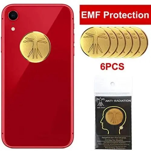 HUAGASION EMF Protection Cell Phone Sticker, 6Pcs -Anti Radiation Protector Sticker, iPad, MacBook, Laptop and All Electronic Devices HUAGASION EMF Protection Cell Phone Sticker, 6Pcs -Anti Radiation Protector Sticker, iPad, MacBook, Laptop and All Electronic Devices