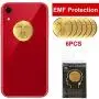 HUAGASION EMF Protection Cell Phone Sticker, 6Pcs -Anti Radiation Protector Sticker, iPad, MacBook, Laptop and All Electronic Devices HUAGASION EMF Protection Cell Phone Sticker, 6Pcs -Anti Radiation Protector Sticker, iPad, MacBook, Laptop and All Electronic Devices