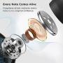 Rokono RSE-160 True Wireless Earphones Headphones, Stereo in-Ear Earbuds with Magnetic Charging Case, Built-in Mic Headset, IPX5 Waterproof, Secure Fit and Easy Pairing for Sport