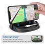 Manords Car Phone Holder, Universal Car Phone Mount Anti-Slip Silicone Car Pad Mat，Desk Phone Stand Compatible for iPhone Xs Max XR X 8 7 Samsung Galaxy Note 10 Plus S9 S8 and More