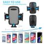 Car Cup Holder Phone Mount,Upgraded Phone Holder for Car, Automobile Adjustable Smart Cell Phone Cradle Car Mount for iPhone 11 Pro/XR/XS Max/X/8/7 Plus/6s/Samsung S10+/Note 9/S8 Plus/S7 Edge