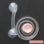 Mobile Joystick Game Controller / Joystick controller for Phone Games , iPhone & iPad , Samsung & Any Andriod Tablet Smart Phone Touch screen tablet , Mobile game handle (Rose gold , silver , black)