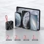 Portable Charger 10000mAh Power Bank,KONFULON Cellphone Charger,Ultra Compact Backup Battery with Built in Cable Compatible with iPhone11/XS/XR/X/8/8P/7/6/6S