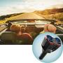 Cigarette Lighter Splitter QC 3.0, 2-Socket USB C Car Charger Adapter Type C Multi Power Outlet 12V/24V 80W DC with LED Voltmeter Switch Dual USB Port for iPhone GPS Dashcam iPad Android Samsung