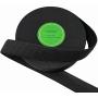 CISONE Knit Elastic 3/4 Inch Wide Black Heavy Stretch High Elasticity Knit Elastic Band 10 Yards