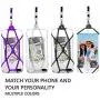 Gear Beast Universal Web Cell Phone Lanyard Compatible with iPhone, Galaxy & Most Smartphones, Includes Phone Case Holder,Neck Strap (Purple) Gear Beast Universal Web Cell Phone Lanyard Compatible with iPhone, Galaxy & Most Smartphones, Includes Phone Case Holder,Neck Strap (Purple)