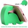 Plinrise Animal Desk Phone Stand, Update Dinosaur Silicone Office Phone Holder, Creative Phone Tablet Stand Mounts, Size:1.3" X 3.1" X 2.8"(Green)