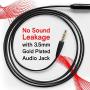 Symphonized NRG X Wood Earbuds Wired with Microphone, Stereo in Ear Headphones for Computer & Laptop, Noise Isolating Earphones for Android Cell Phone with Booming Bass (Black)