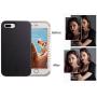 iPhone 7 Plus Case, iPhone 8 Plus Case, Wellerly LED Illuminated Selfie Light Cell Phone Case Cover [Rechargeable] Light Up Luminous Selfie Flashlight Case for iPhone 7 / 8 Plus 5.5inch (Black)