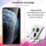 UniqueMe 2 Pack Screen Protector +2 Pack Camera Lens Protector for iPhone 11 Pro Max(6.5 inch) Tempered Glass, Case Friendly No-Bubble High Definition Clear