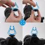 Moukey Smartphone DSLR Camera Microphone, with Monitoring Function, Mini Tripod,IP4 Waterproof Box,External Video Shotgun Mic for Phone, Smartphone, Canon/Nikon/Sony Camera -Perfect Vlogging, YouTube