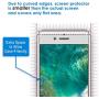 JETech Screen Protector for Apple iPhone 8 and iPhone 7, 4.7-Inch, Case Friendly, Tempered Glass Film, 2-Pack