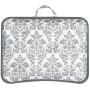 LapGear Designer Lap Desk with Phone Holder and Device Ledge - Gray Damask - Fits up to 15.6 Inch Laptops - Style No. 45424 LapGear Designer Lap Desk with Phone Holder and Device Ledge - Gray Damask - Fits up to 15.6 Inch Laptops - Style No. 45424