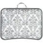 LapGear Designer Lap Desk with Phone Holder and Device Ledge - Gray Damask - Fits up to 15.6 Inch Laptops - Style No. 45424