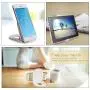 Cell Phone Stand 3Pack, Ama Forest Portable Foldable Desktop Cell Phone Holder Adjustable Universal Multi-Angle Cradle for Tablet iPad Mini iPhone X/xr/xs max Samsung Galaxy, Black, White, Pink Cell Phone Stand 3Pack, Ama Forest Portable Foldable Desktop Cell Phone Holder Adjustable Universal Multi-Angle Cradle for Tablet iPad Mini iPhone X/xr/xs max Samsung Galaxy, Black, White, Pink