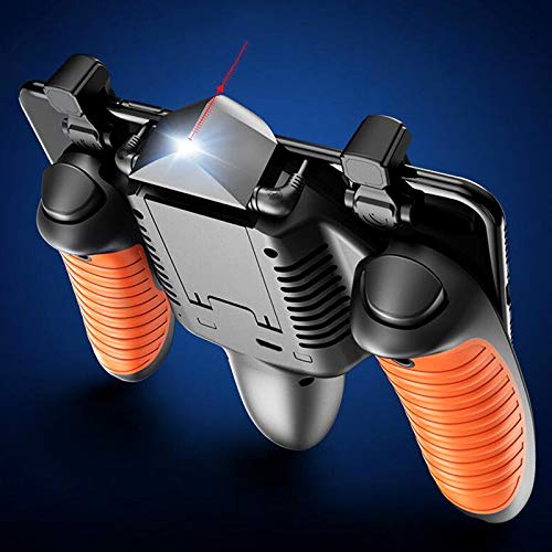 M16 for Pubg Controller Mobile Game Shooter Pubg Trigger Fire Button for iPhone Android Phone Gamepad Joystick with Cooler Fan