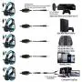 BUTFULAKE GH-1 Gaming Headset for PS4, Xbox One, Xbox One S, PC, Nintendo Switch, Mac, Laptop, Computer, 3.5mm Wired Pro Stereo Over Ear Gaming Headphones with Noise Cancelling Mic, LED Light, Blue BUTFULAKE GH-1 Gaming Headset for PS4, Xbox One, Xbox One S, PC, Nintendo Switch, Mac, Laptop, Computer, 3.5mm Wired Pro Stereo Over Ear Gaming Headphones with Noise Cancelling Mic, LED Light, Blue