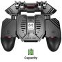 Summeishop Gamepad,for MEMO New PUBG Helper AK77 Mobile Phone Radiator Water-Cooled Fan Six Fingers PUGB Handle Power Bank,The Heat Sink Comes with a Power Supply, can be Used as a Charging gaudily