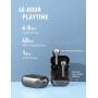 Wireless Earbuds, Bluetooth Earbuds with Microphone, IPX7 Waterproof, CVC8.0 Noise Reduction, Stereo Sound Headphones，USB C，40H Playtime with Mini Charging Case，for iPhone/Samsung/Android (Black)