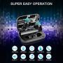 Wireless Earbuds, Bluetooth 5.0 Earbuds with 140H Playtime, Bluetooth Headphones TWS Stereo Noise Cancelling Wireless Earphones in Ear with Mic, USB-C Charging Case, IP7 Waterproof Headset for Sports