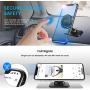 Magnetic Phone Car Mount, Allovit Universal Cell Phone Holder for Car, 360° Adjustable Magnet Cellphone Holder Compatible with iPhone 11 Pro Xs Max XR X 8 7 Plus 6S SE, Galaxy S9 and More