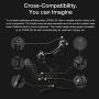 Zhiyun Crane 3S 3-Axis Gimbal Stabilizer DSLR Video Gimbal for Sony A7M3 A7R3 A6500 A7R2 Canon 1DX II 6D 5D IV Panasonic GH4 GH5 GH5S Nikon D850 Blackmagic,6.5kg Payload(with Smart handhle)