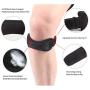 Patella Knee Strap, 2 Pack Knee Braces, Knee Pain Relief & Knee Protector & Knee Support, Adjustable Knee Strap for Running, Cycling, Fitness, Squats, Basketball, Soccer