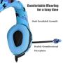 Best Gaming Headset PS4, Compatible for Xbox One, Nintendo Switch, ONIKUMA K1 Stereo Noise Cancelling Over Ear Headphones with Microphone, PC, Phone, with Free Headphone Hook,About 15 Days Delivery