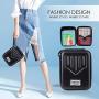 GECKO Kalimba 17 Keys Wide Key Thumb Piano builts-in EVA high-Performance Protective Box, Tuning Hammer and Study Instruction.K17MA
