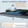 PUBG Mobile Controller for Tablet - Aovon 4 Triggers [6 Finger Operation] Sensitive L1R1 L2R2 Shoot Aim Trigger Gamepad Grip, Support 5.5-12.9 inch iPad & Tablet (Black)