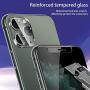 [ 4 Pack ] UniqueMe 2 Pack Privacy Screen Protector + 2 Pack Camera Lens Protector Tempered Glass for iPhone 11 Pro Max (6.5 inch),[Case Friendly] [Alignment Frame Easy Installation] HD Clear Anti-Scratch Film