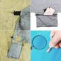 Sand Free Beach Blanket,210T Waterproof Nylon Extra Large Oversized 110X 120 for 7 Adults,Including 6 Corner Pockets + 4 Anchor Stakes,Quick Drying,Easy clean & Lightweight for Travel,Camping