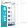 Tech Armor HD Clear Plastic Film Screen Protector (NOT Glass) for New 2019 Apple iPhone 11 / iPhone Xr - Case-Friendly, Scratch Resistant, Haptic Touch Accurate [4-Pack]